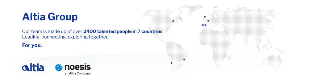 Our team is made up of over 2400 talented people in 7 countries. 